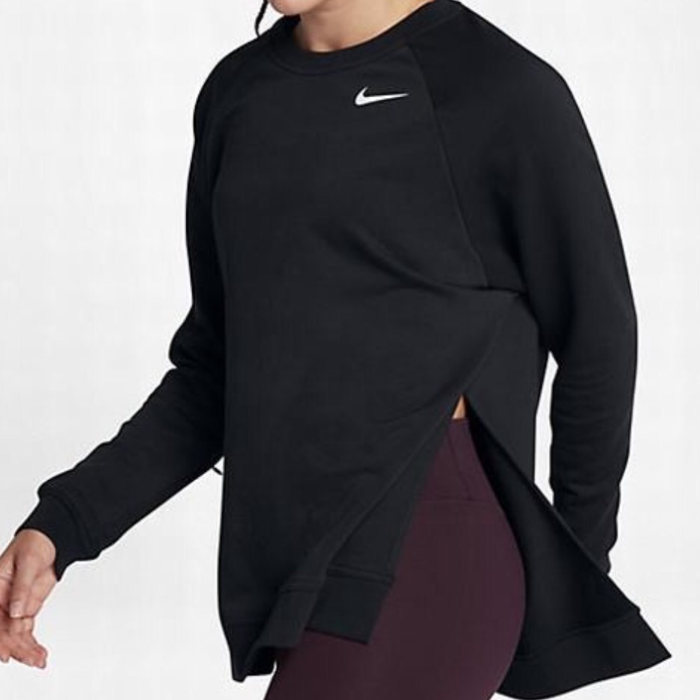 authentic dry fit long sleeve sweatshirt XS